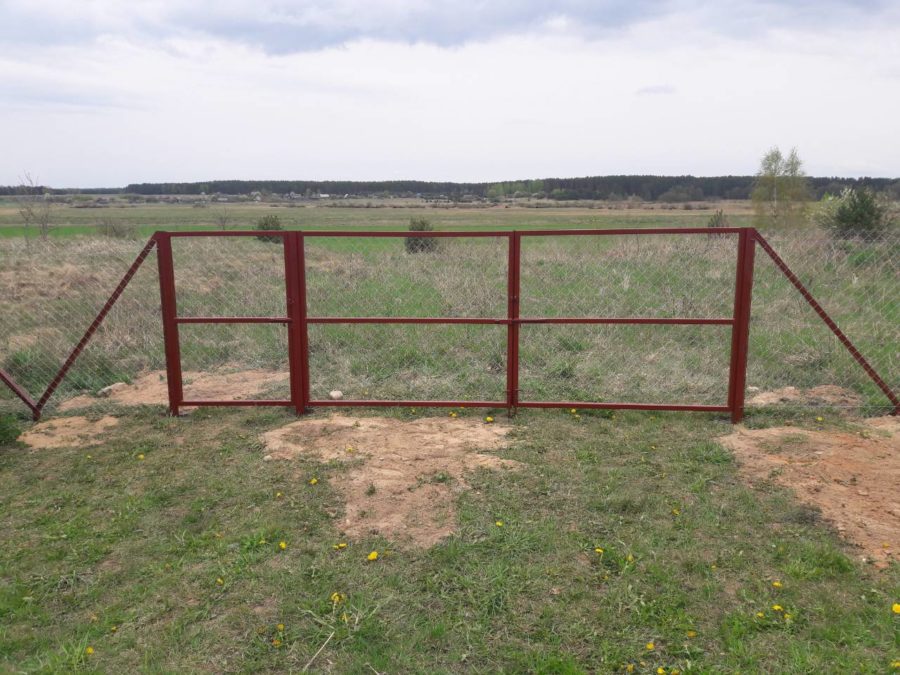 Забор из сетки рабицы 280м с воротами и калиткой фото6 в Якутске