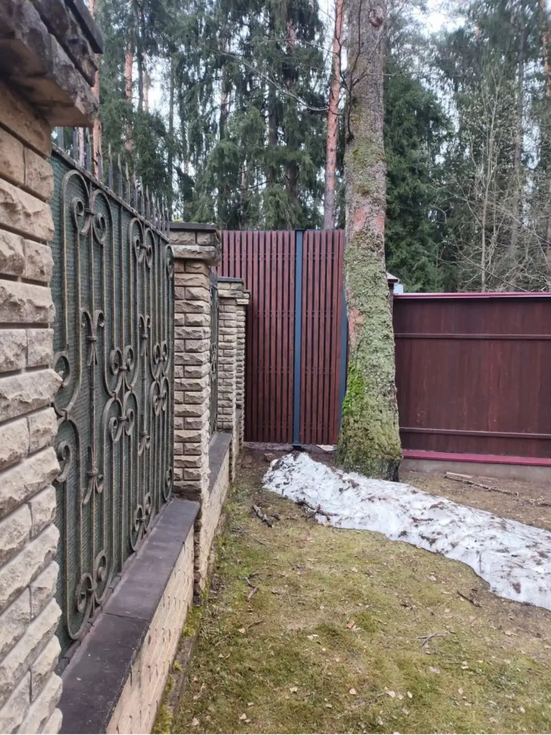 Забор из декоративных реек 7м Темный Дуб 3D Принтек фото 1 в Якутске